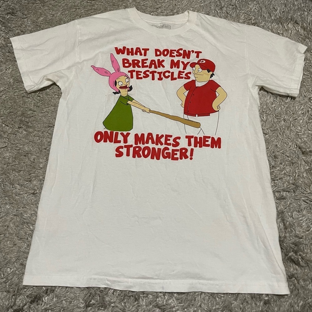 2015 Graphic Humor vintage Printed Tee NWOT - Picture 4 of 5